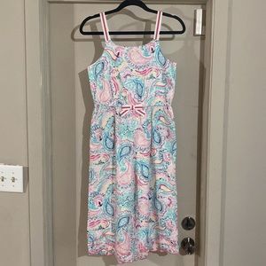 Crown & Ivy Kids, Girls size 14 multi colored romper.